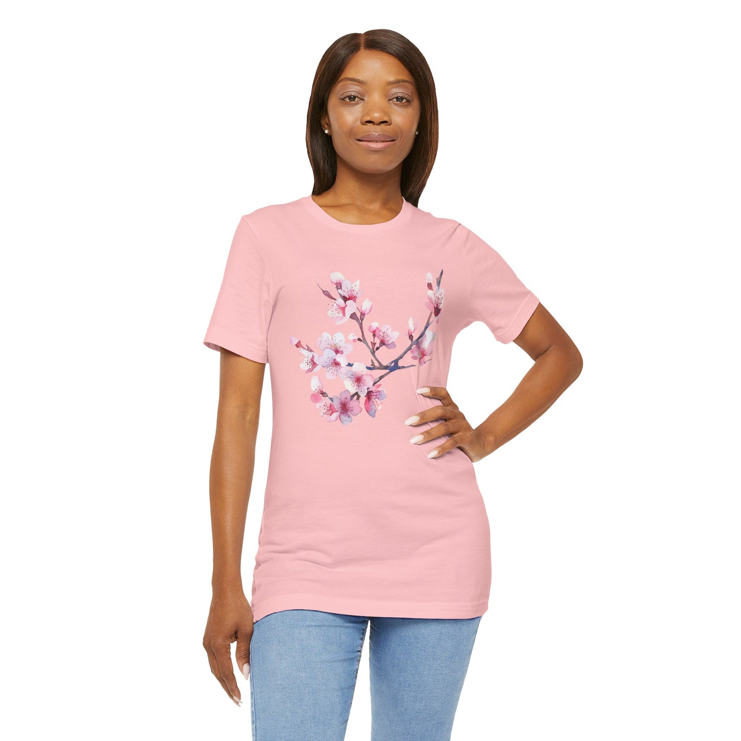 Japanese Cherry Blossom T - Shirt (vL) - T - Shirt - Kristine Celestine