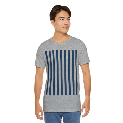 Navy Blue Stripes Shirt Royal Blue T - Shirts - T - Shirt - Kristine Celestine