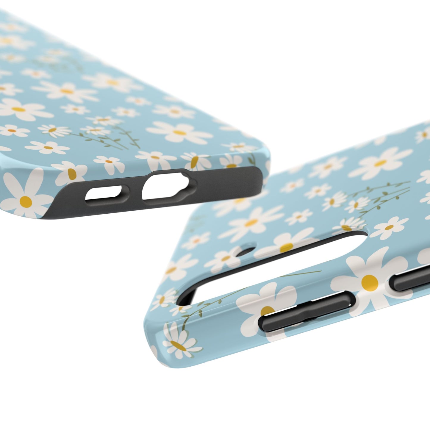 Sky Blue Daisy Tough Phone Case for iPhone and Samsung Galaxy