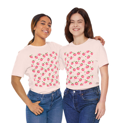 Pink Strawberry Bubbles T - Shirt - T - Shirt - Kristine Celestine