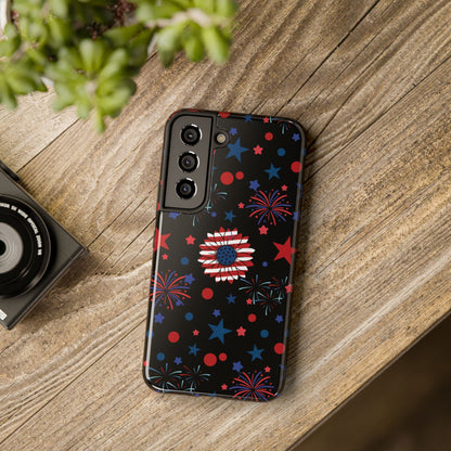 Starry Night America Tough Phone Case for iPhone and Samsung Galaxy