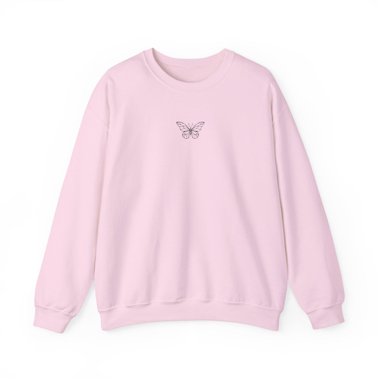 Simple Butterfly Crewneck Sweatshirt