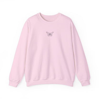 Simple Butterfly Crewneck Sweatshirt