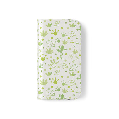 Froggy Flip Phone Case Cover with Pockets - Phone Case - Kristine Celestine