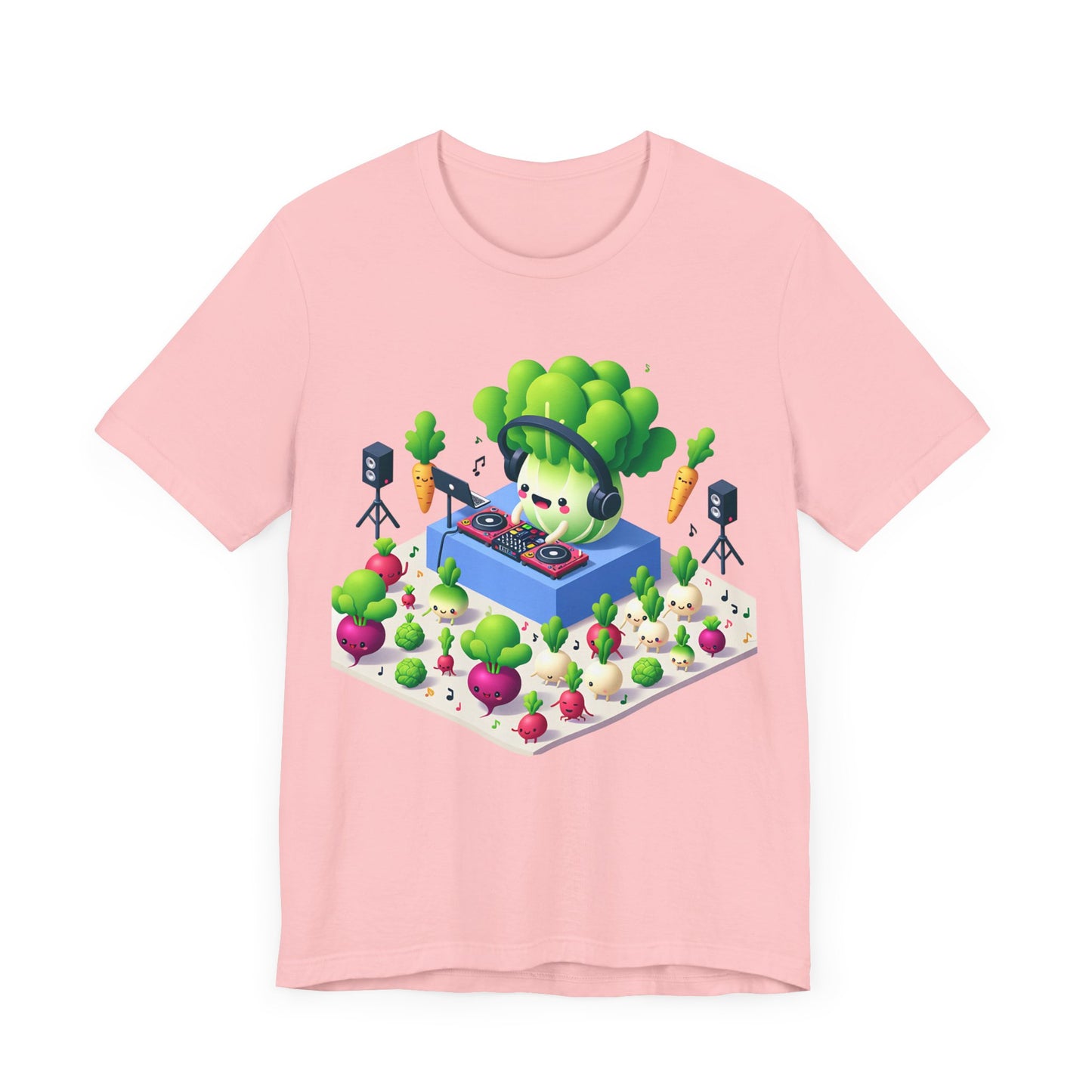 Veggie Party DJ Lettuce Turning Up the Beet T-Shirt