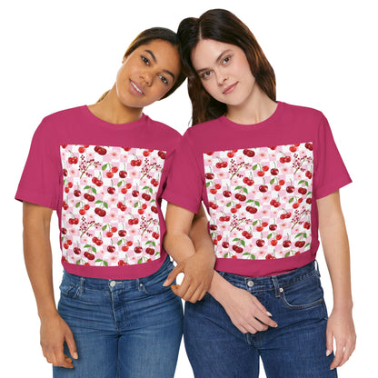 Cherry Checkerboard T - Shirt - T - Shirt - Kristine Celestine