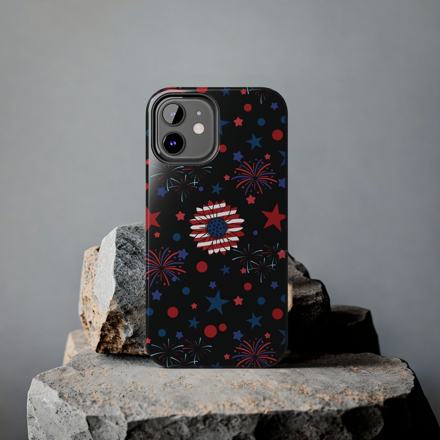 Starry Night America Tough Phone Case for iPhone and Samsung Galaxy