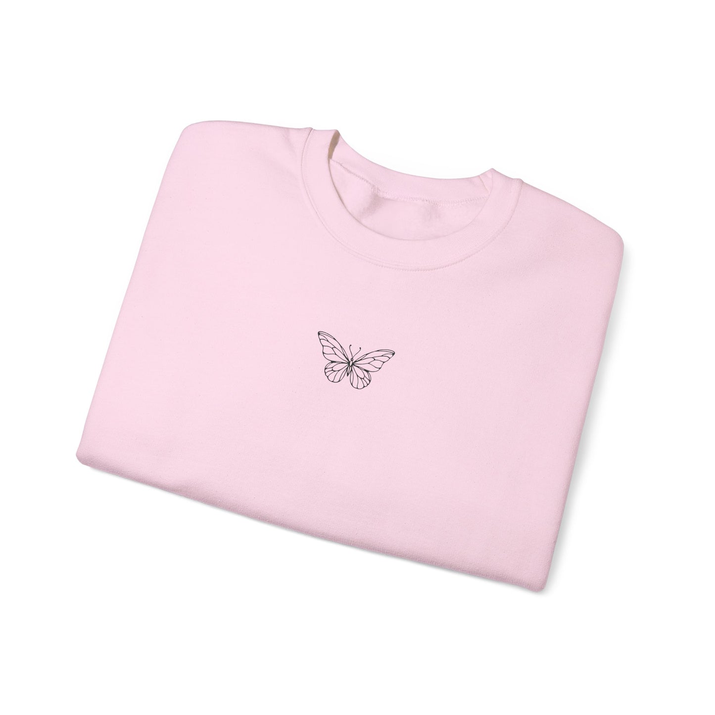 Simple Butterfly Crewneck Sweatshirt