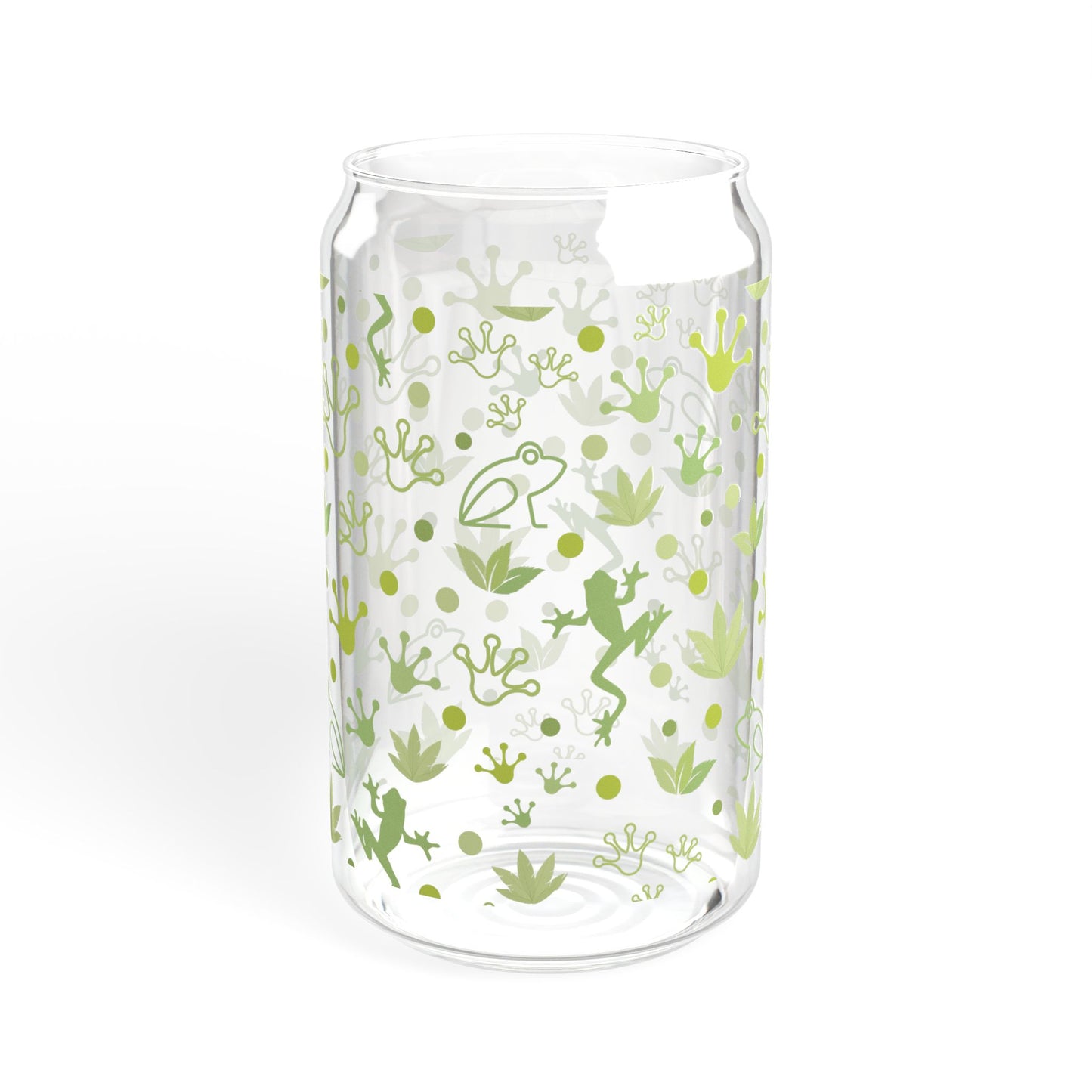 Froggy Sipper Glass 16 oz