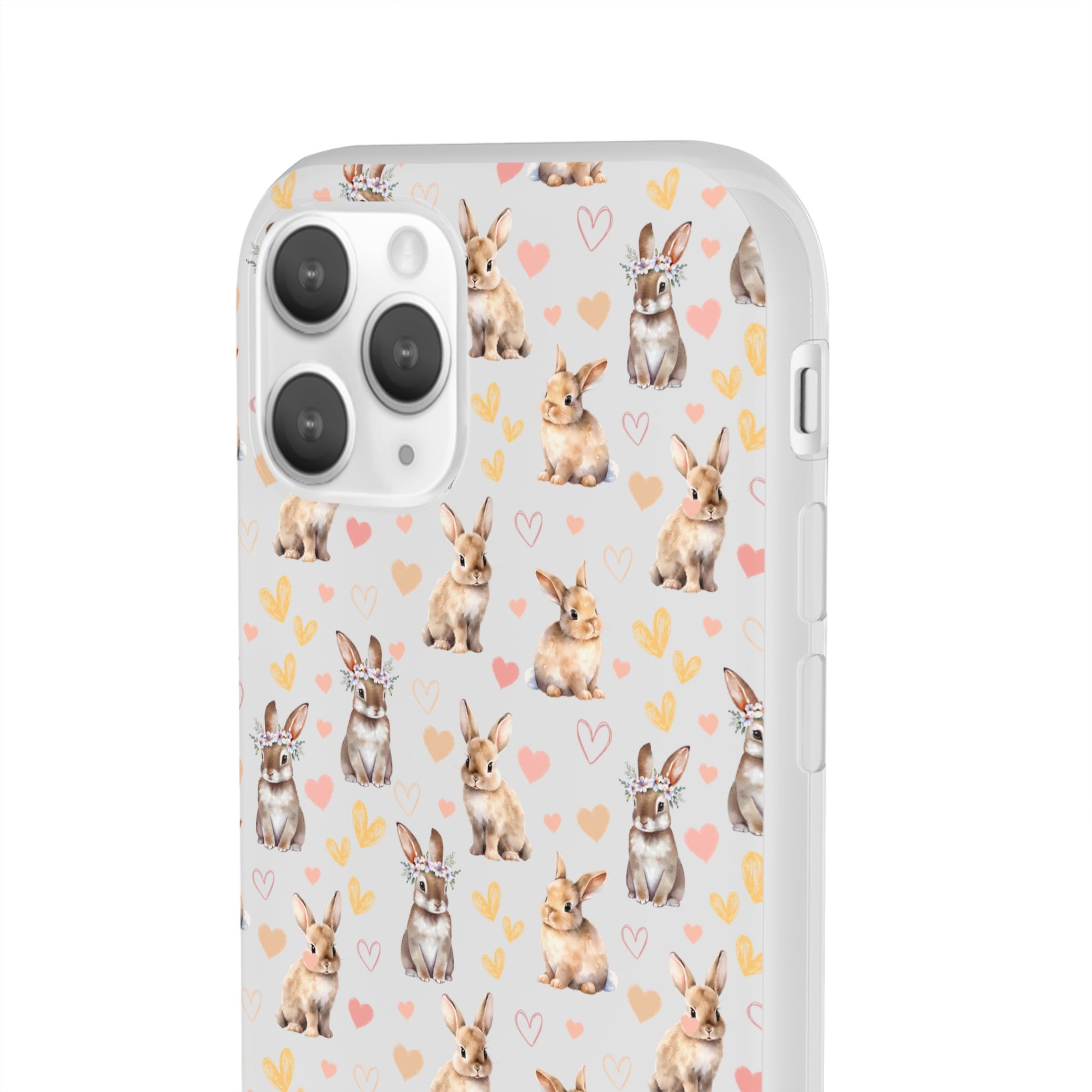 Bunny Love Flexible Phone Case iPhone Case Samsung Galaxy - Phone Case - Kristine Celestine