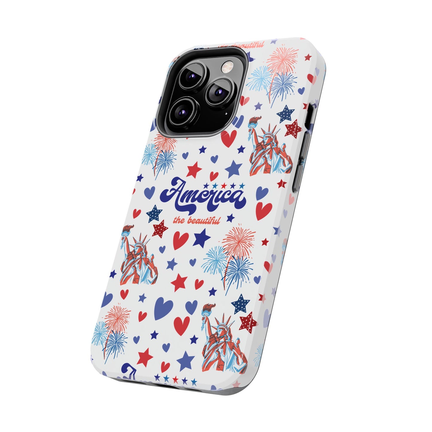 America the Beautiful Tough Phone Case for iPhone and Samsung Galaxy