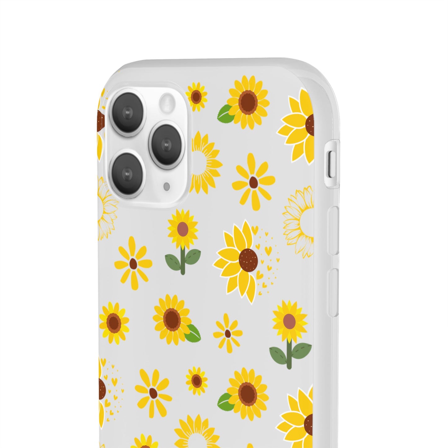 Sunflower Burst Flexible Phone Case iPhone Case Samsung Galaxy