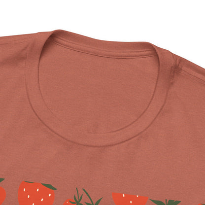 Tropical Strawberry T - Shirt - T - Shirt - Kristine Celestine