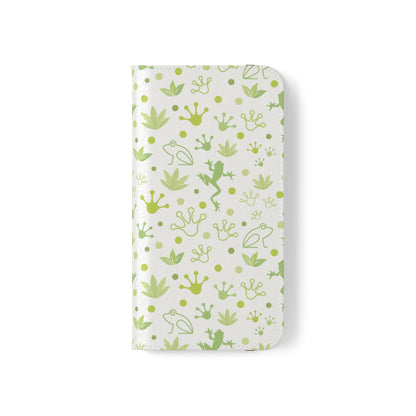 Froggy Flip Phone Case Cover with Pockets - Phone Case - Kristine Celestine