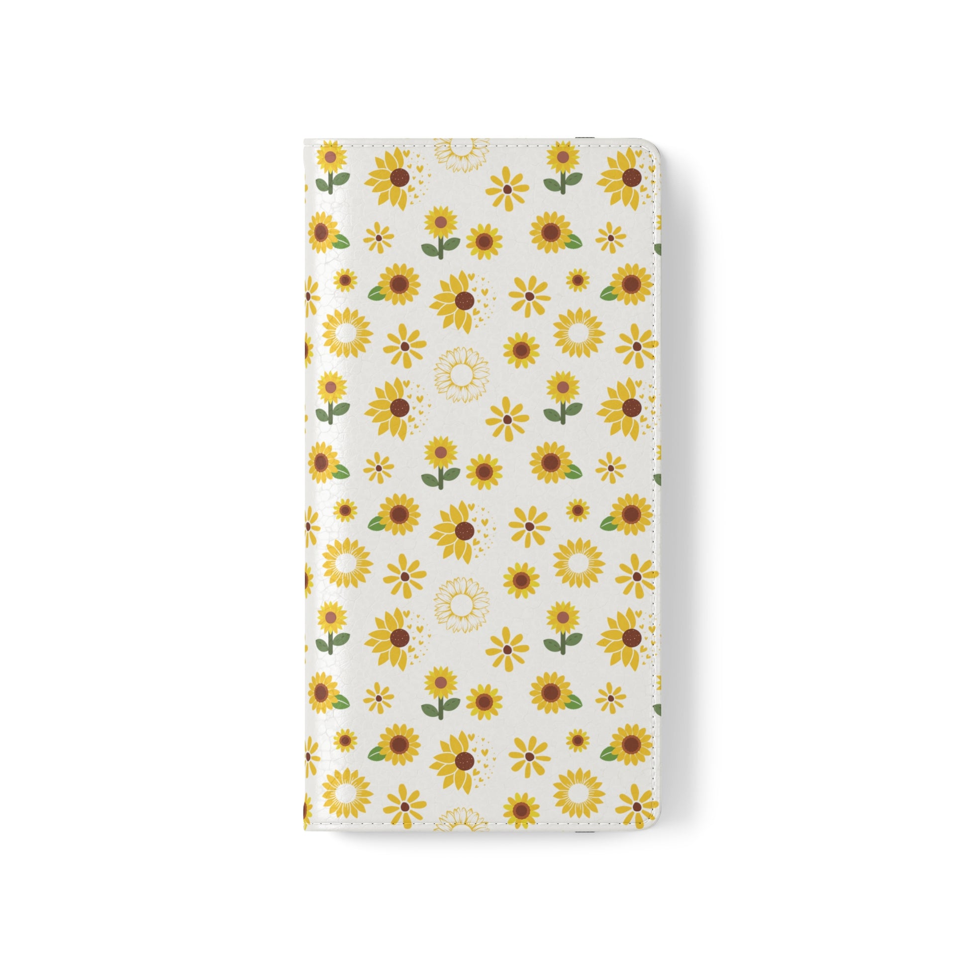 Sunflower Burst Flip Phone Case Cover with Pockets - Phone Case - Kristine Celestine