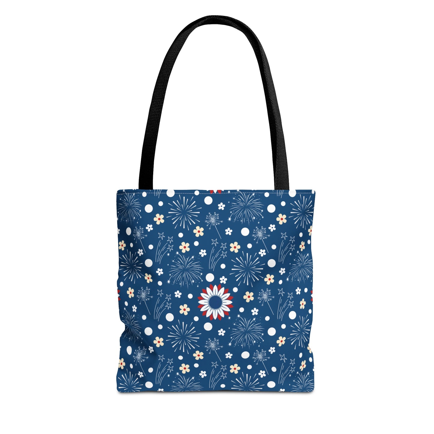 USA Daisy Fireworks Tote Bag - Bags - Kristine Celestine