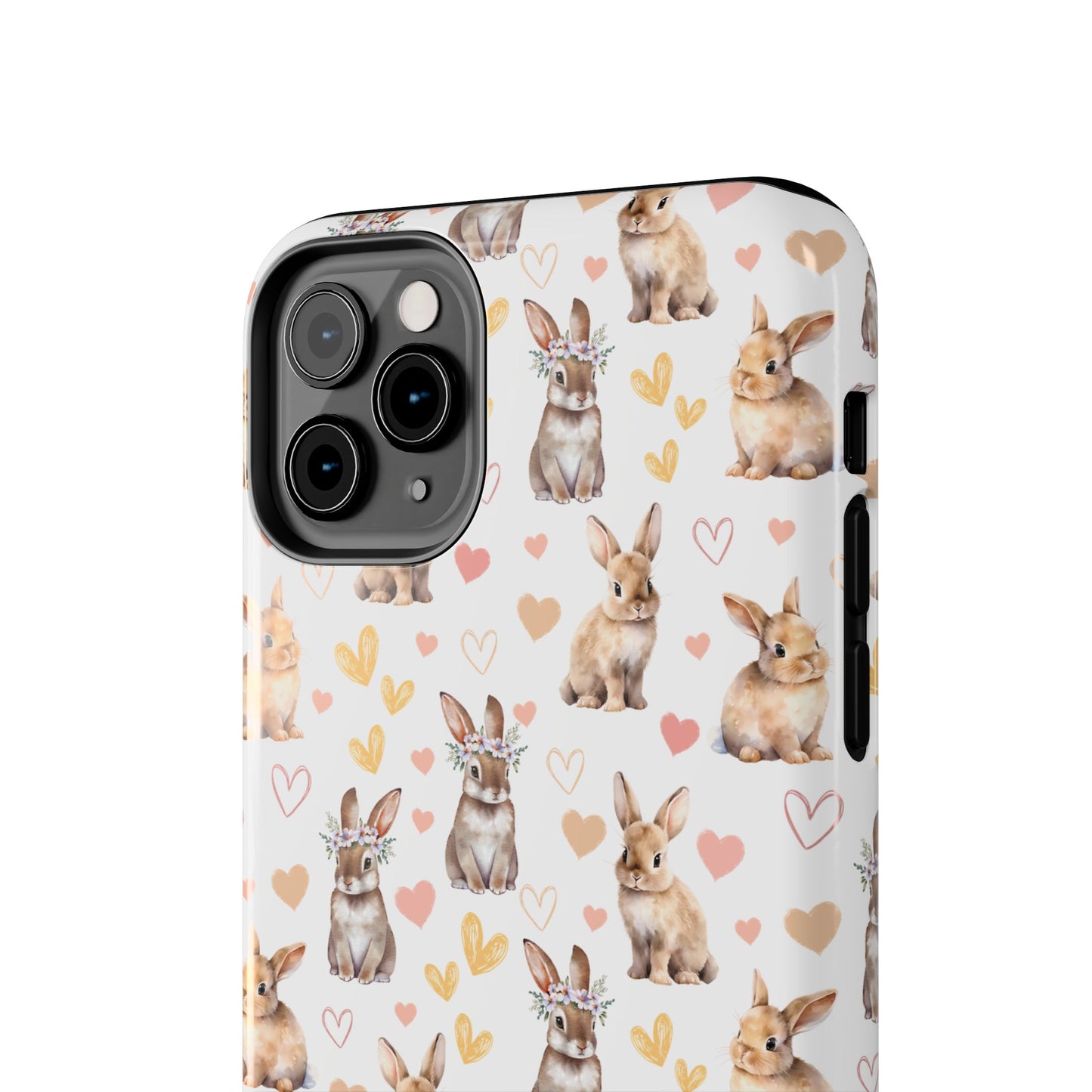 Bunny Love Tough Phone Case for iPhone and Samsung Galaxy