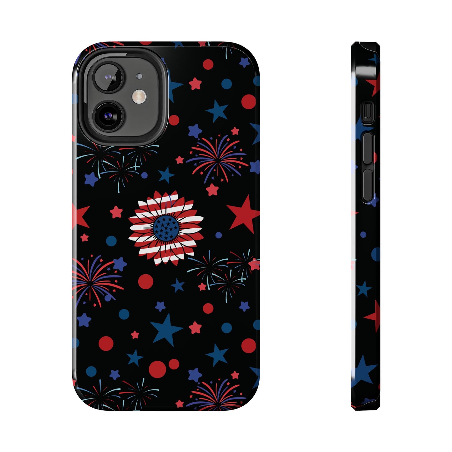 Starry Night America Tough Phone Case for iPhone and Samsung Galaxy