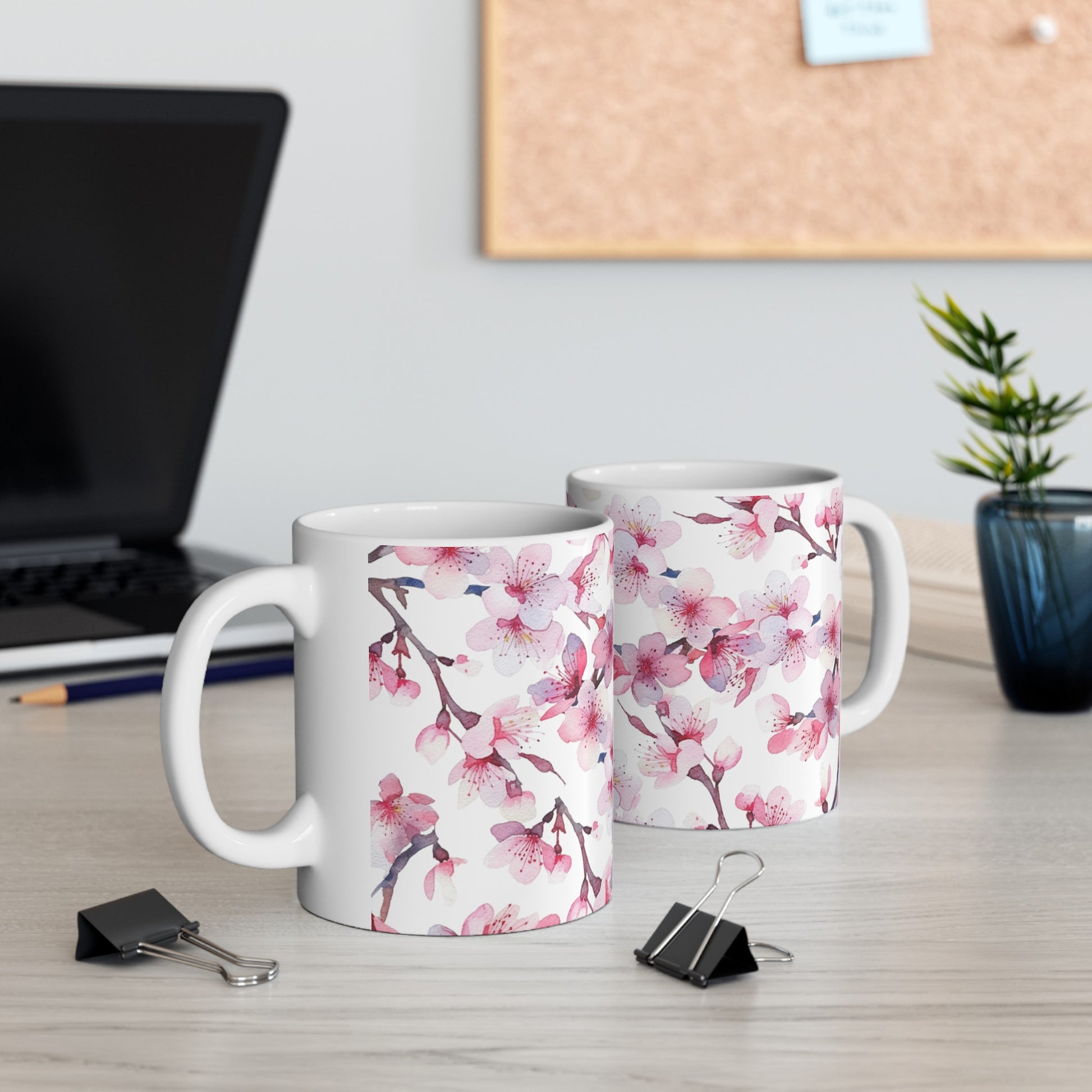 Lovely Cherry Blossom Mug (vL) - Mug - Kristine Celestine