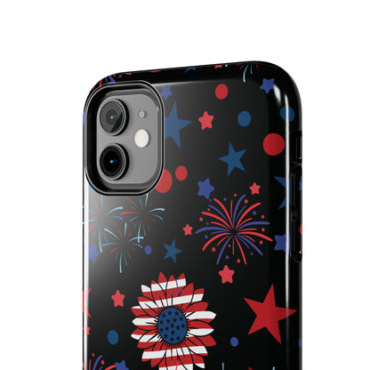 Starry Night America Tough Phone Case for iPhone and Samsung Galaxy