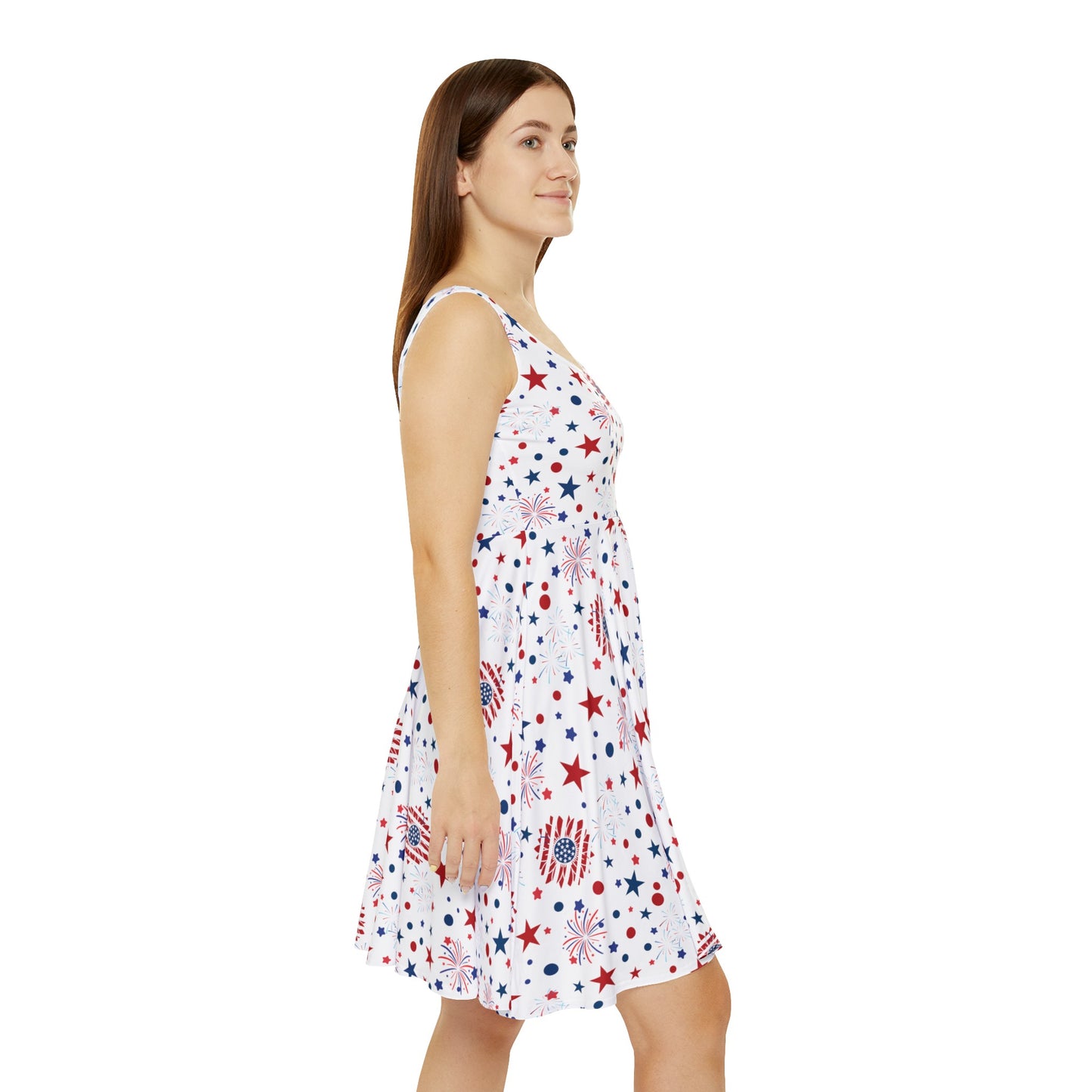 Starry Night America Women's Skater Dress - Dress - Kristine Celestine