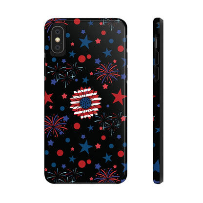 Starry Night America Tough Phone Case for iPhone and Samsung Galaxy