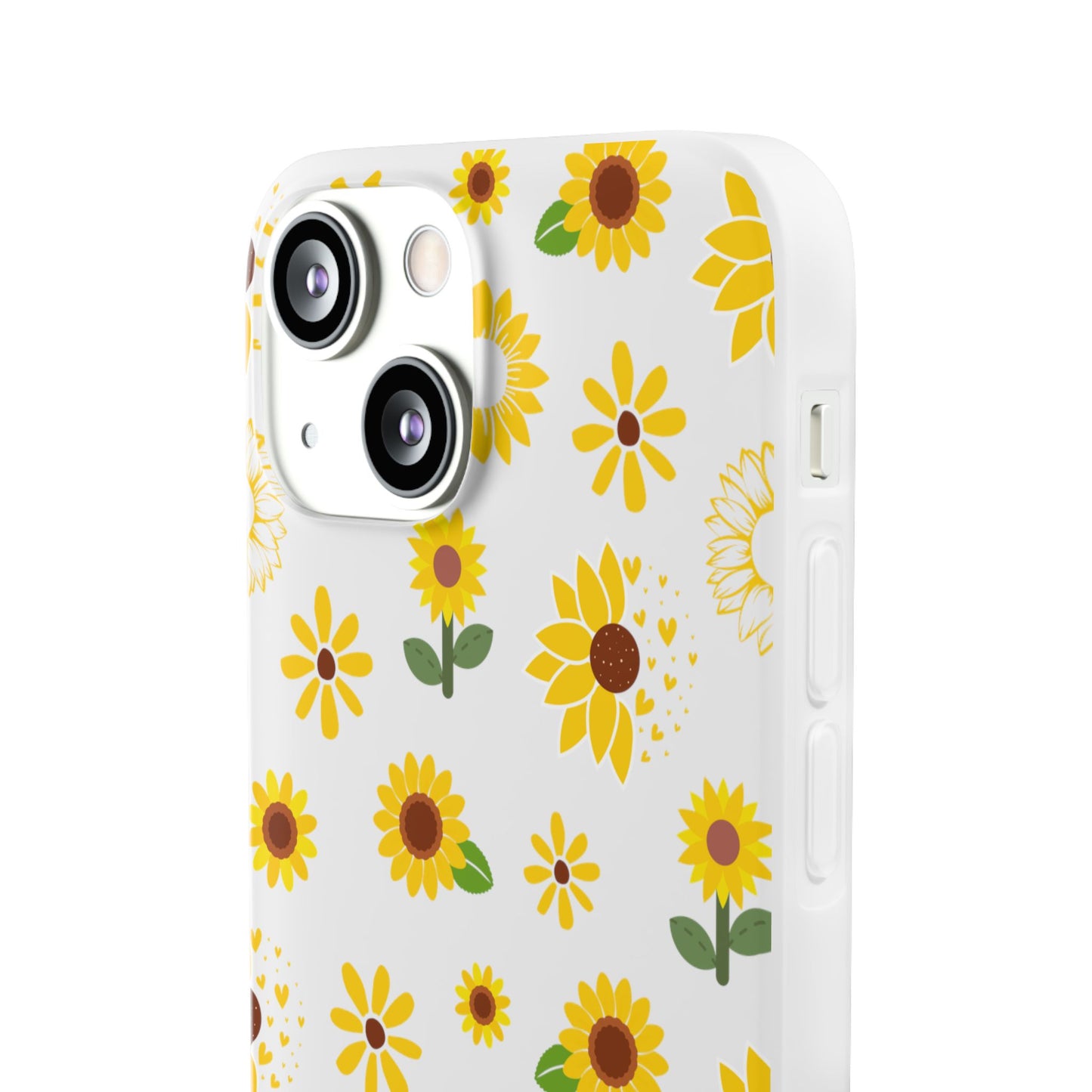 Sunflower Burst Flexible Phone Case iPhone Case Samsung Galaxy