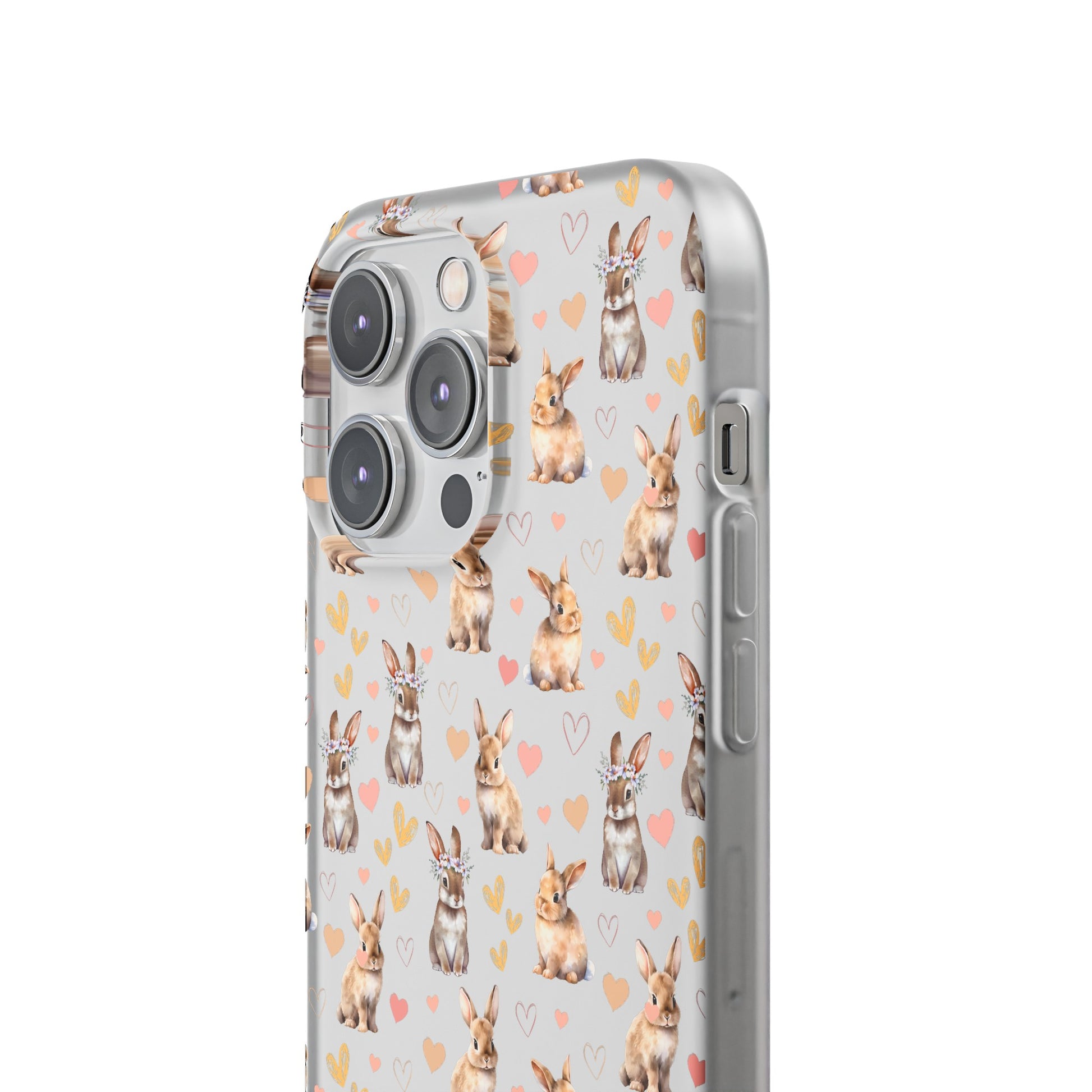 Bunny Love Flexible Phone Case iPhone Case Samsung Galaxy - Phone Case - Kristine Celestine