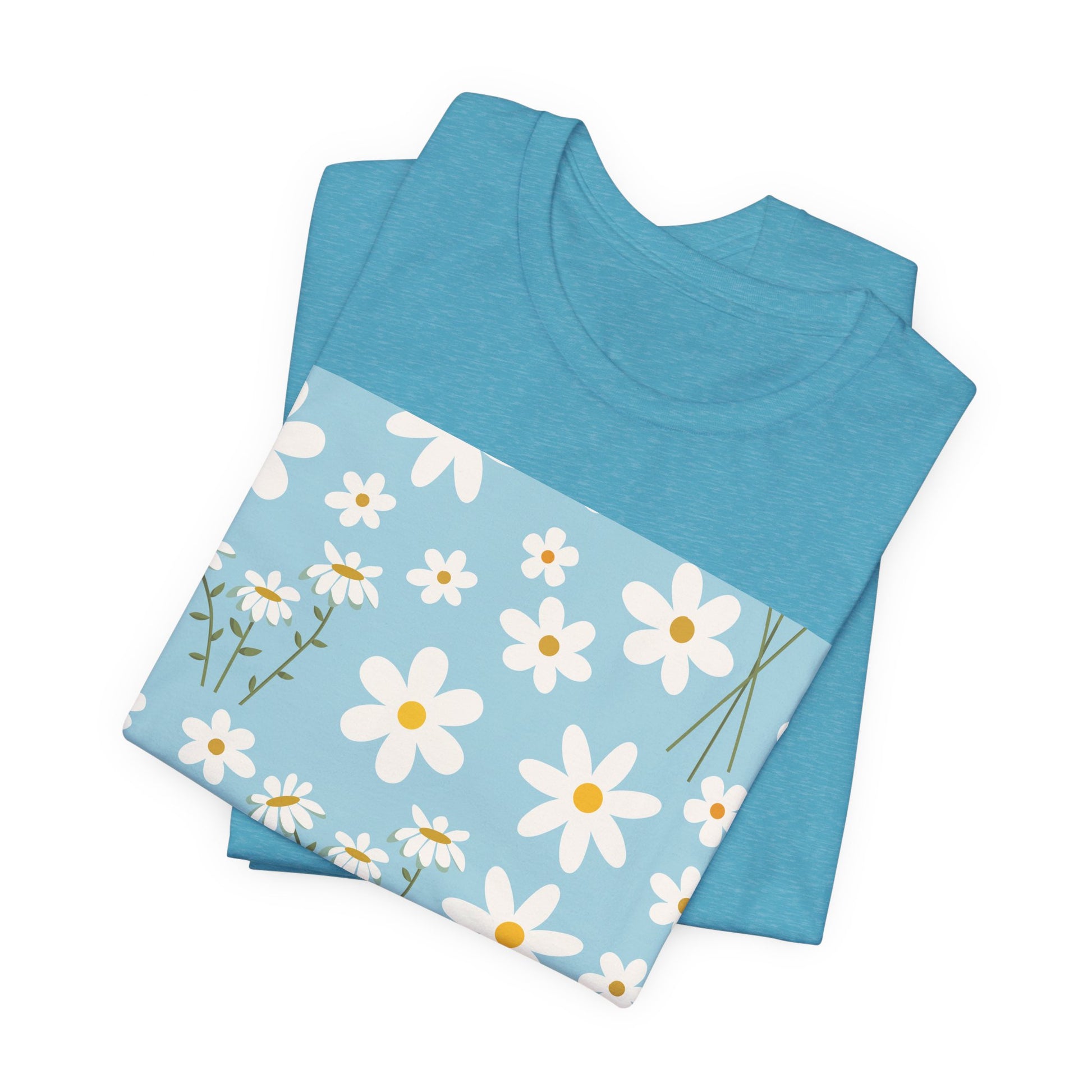 Sky Blue Daisy T - Shirt - T - Shirt - Kristine Celestine