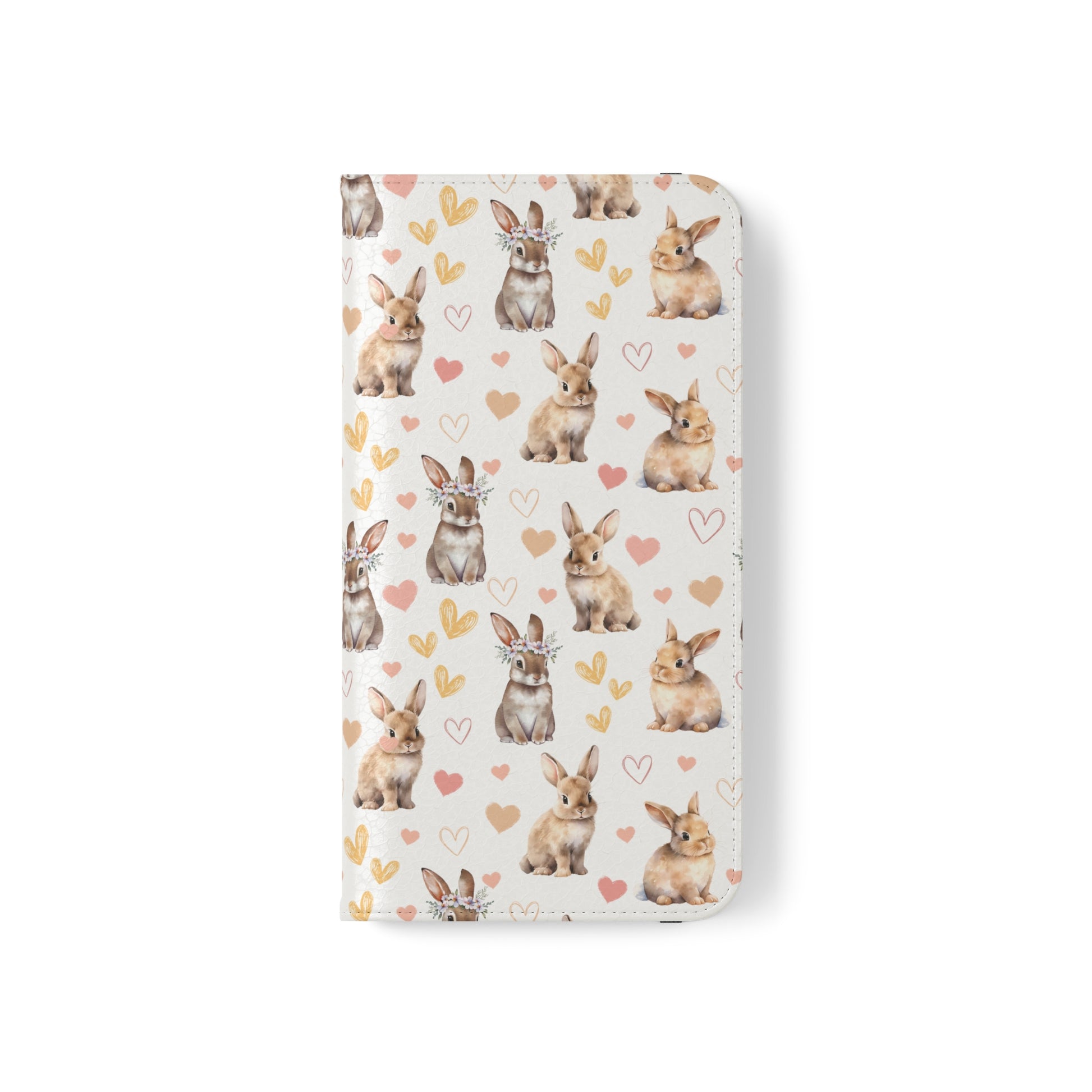 Bunny Love Flip Phone Case Cover with Pockets - Phone Case - Kristine Celestine