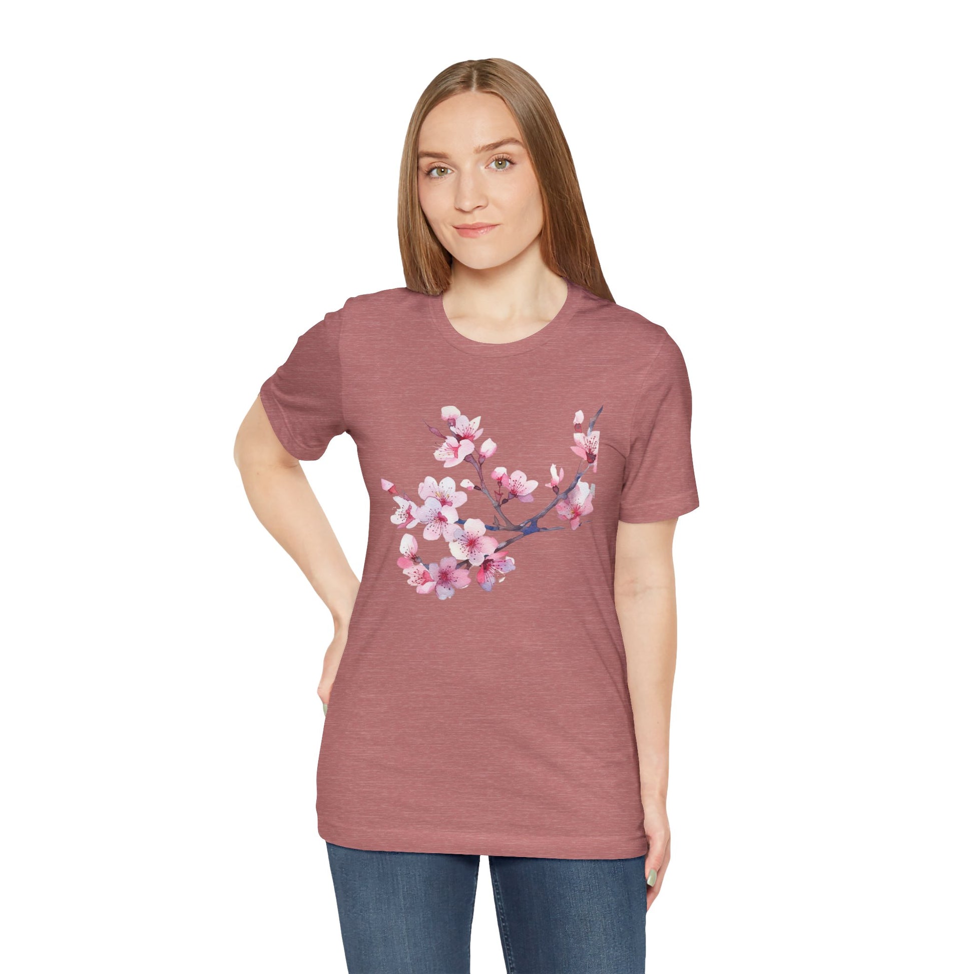 Japanese Cherry Blossom T - Shirt (vL) - T - Shirt - Kristine Celestine