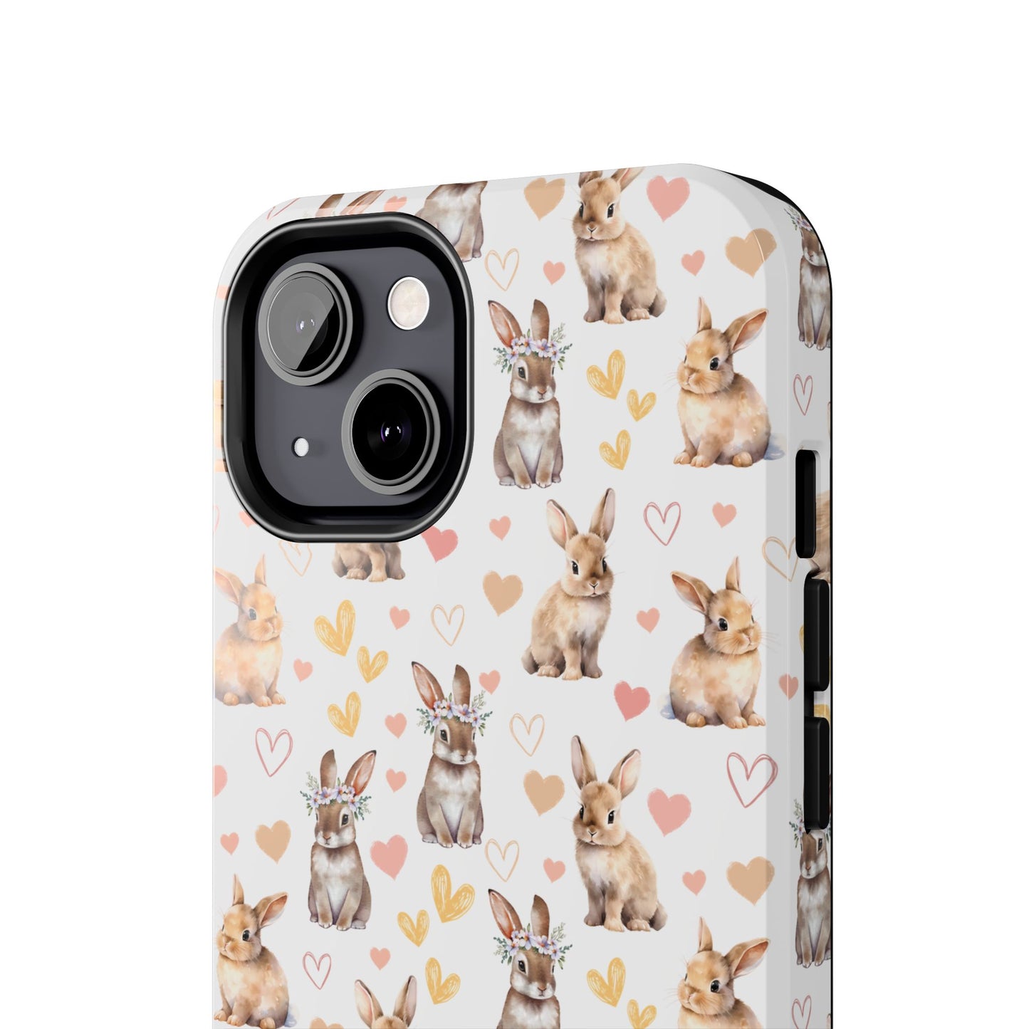 Bunny Love Tough Phone Case for iPhone and Samsung Galaxy