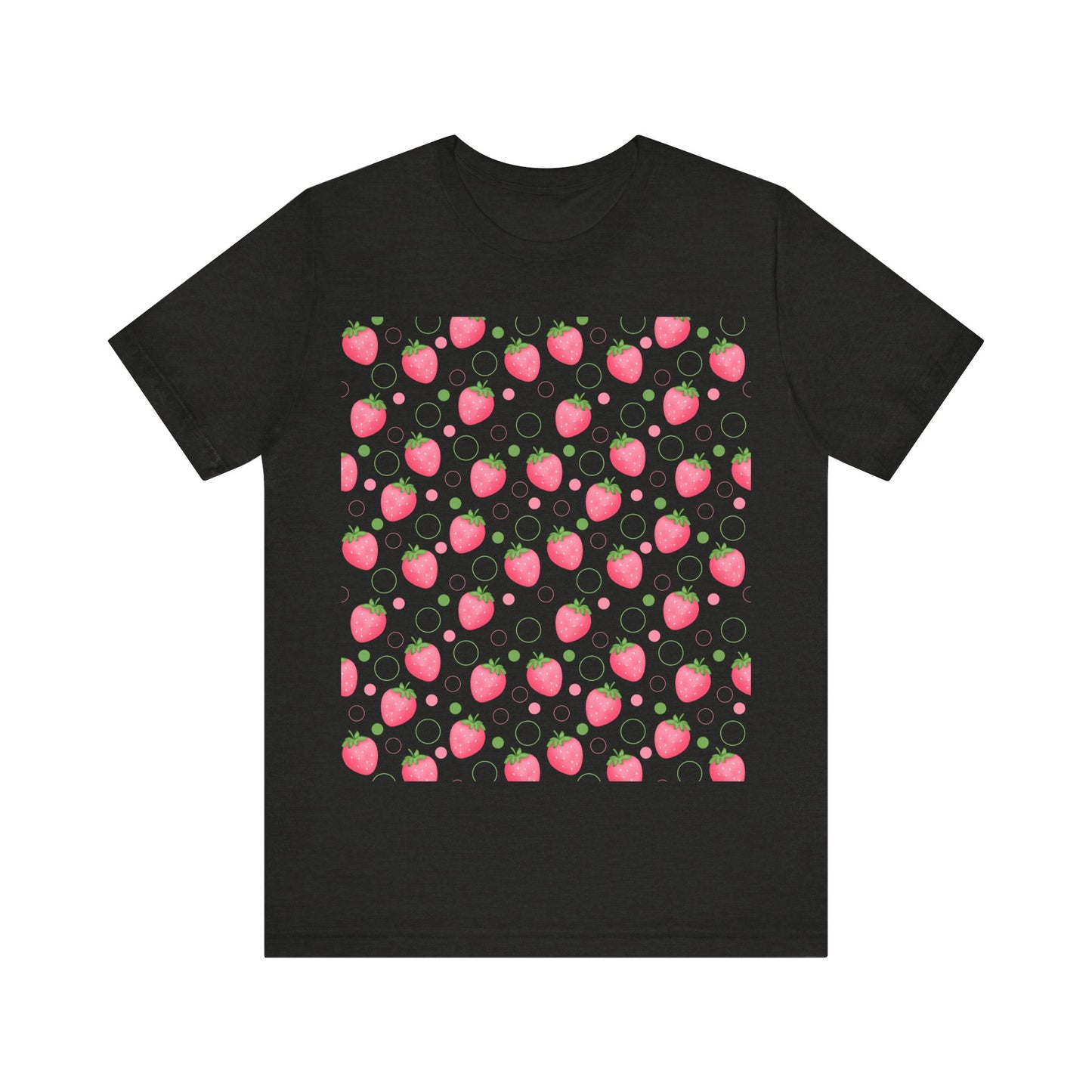 Pink Strawberry Bubbles T - Shirt - T - Shirt - Kristine Celestine