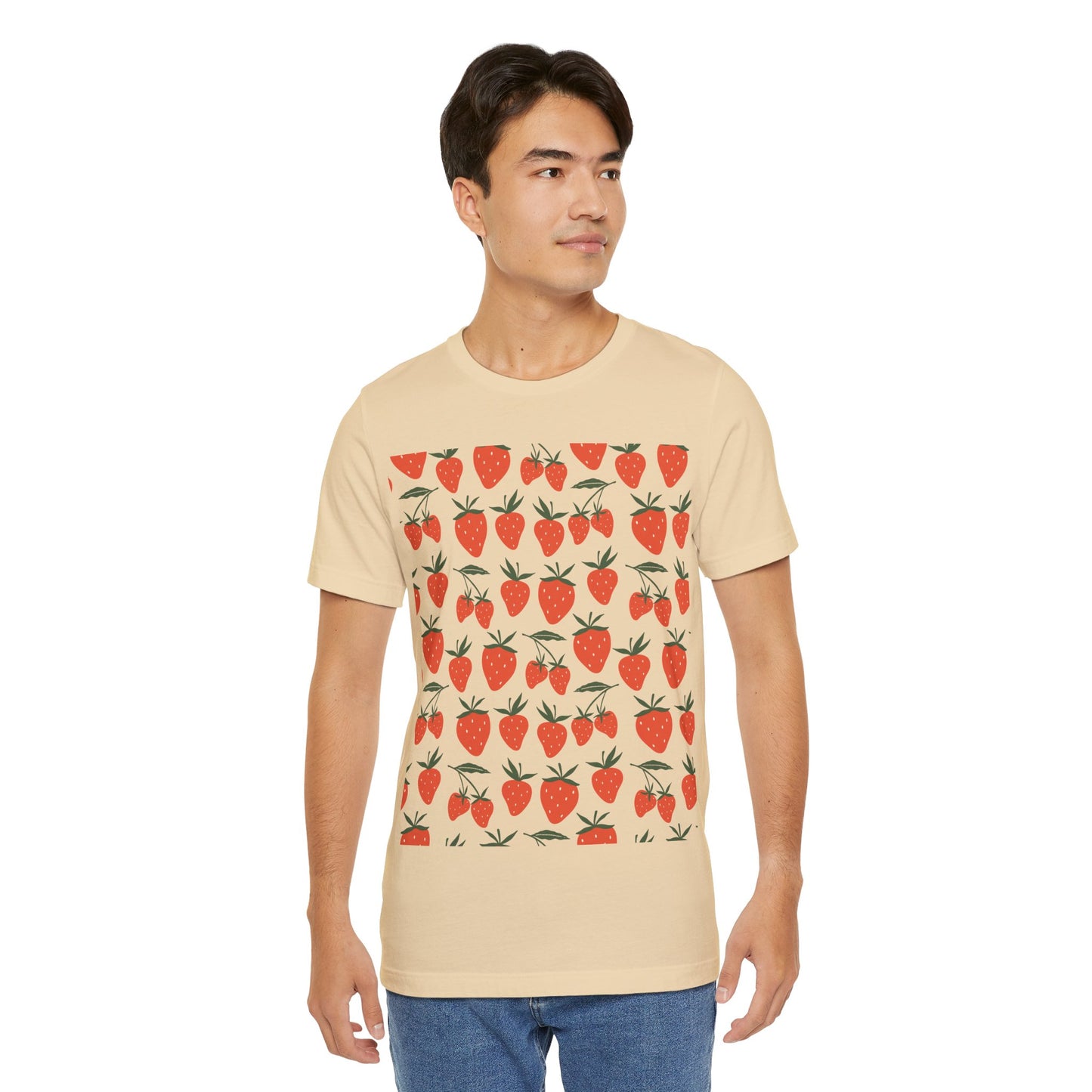 Tropical Strawberry T - Shirt - T - Shirt - Kristine Celestine