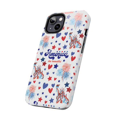 America the Beautiful Tough Phone Case for iPhone and Samsung Galaxy