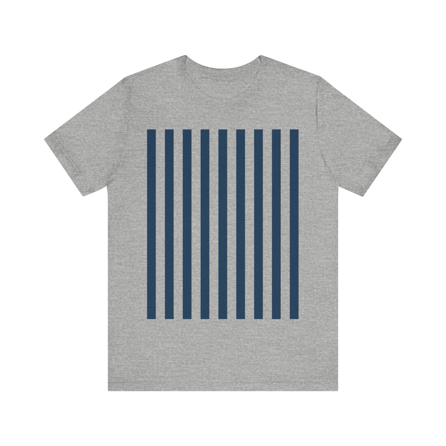 Navy Blue Stripes Shirt Royal Blue T - Shirts - T - Shirt - Kristine Celestine