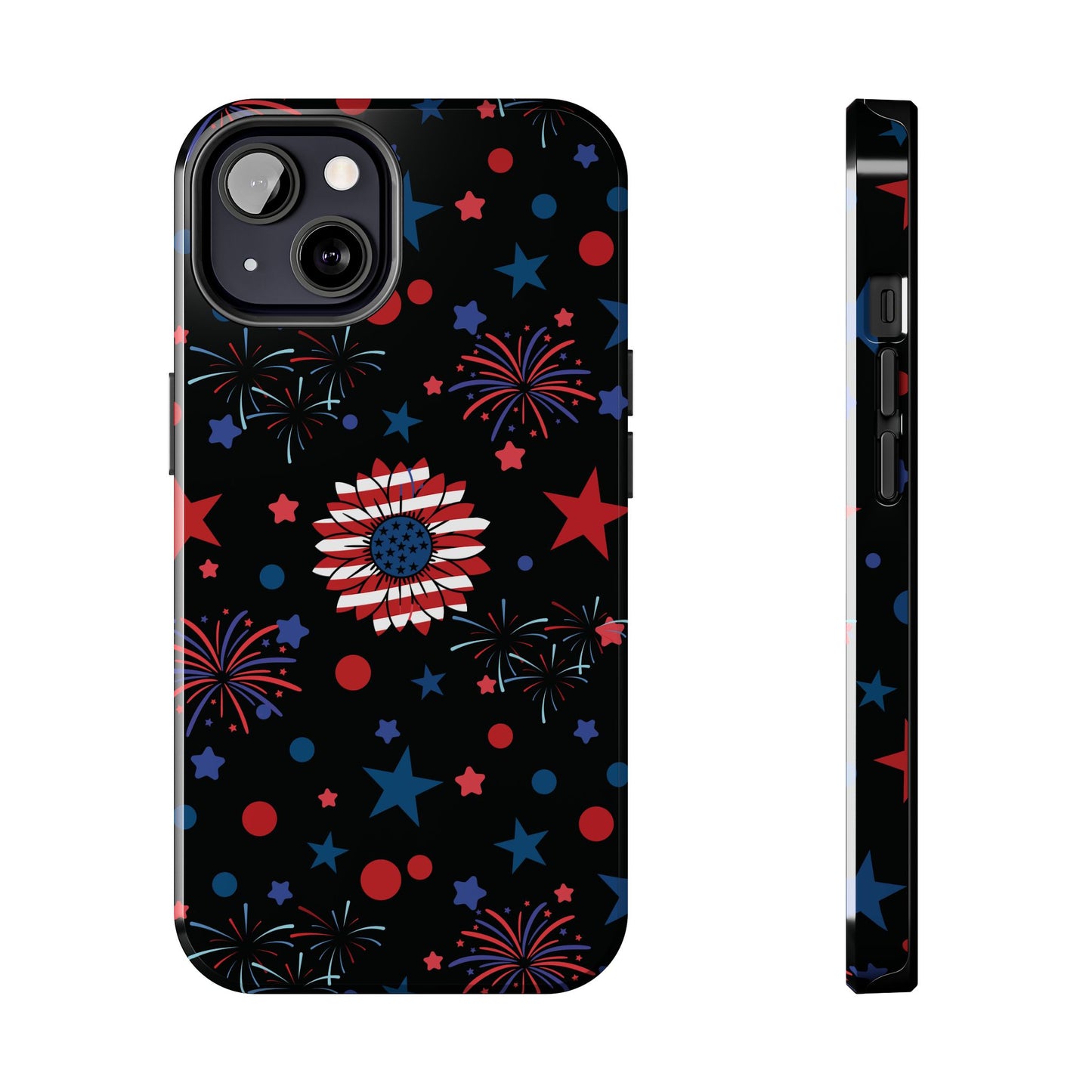 Starry Night America Tough Phone Case for iPhone and Samsung Galaxy