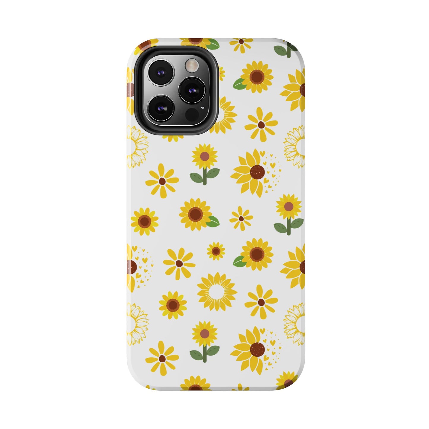 Sunflower Burst Tough Phone Case for iPhone and Samsung Galaxy