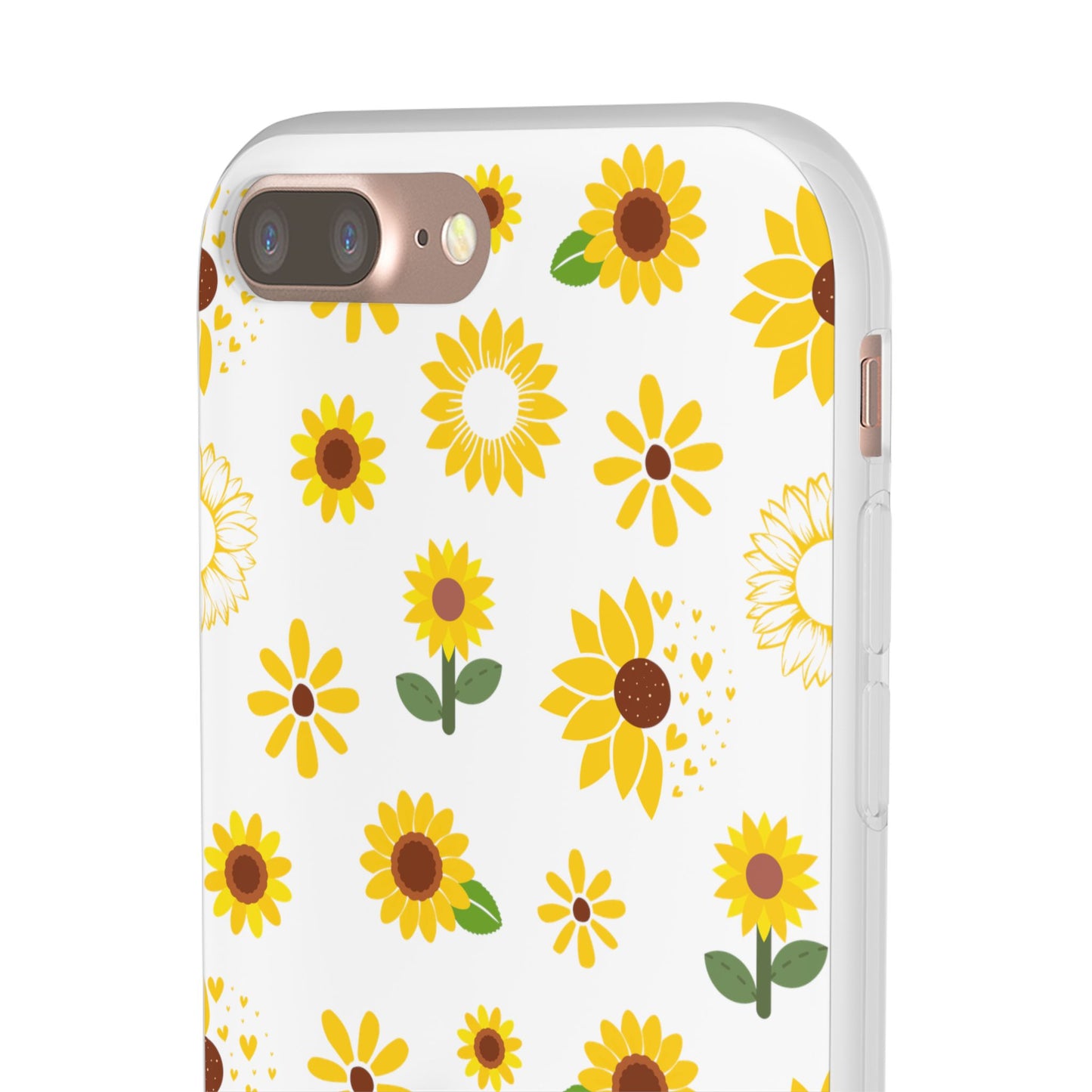 Sunflower Burst Flexible Phone Case iPhone Case Samsung Galaxy