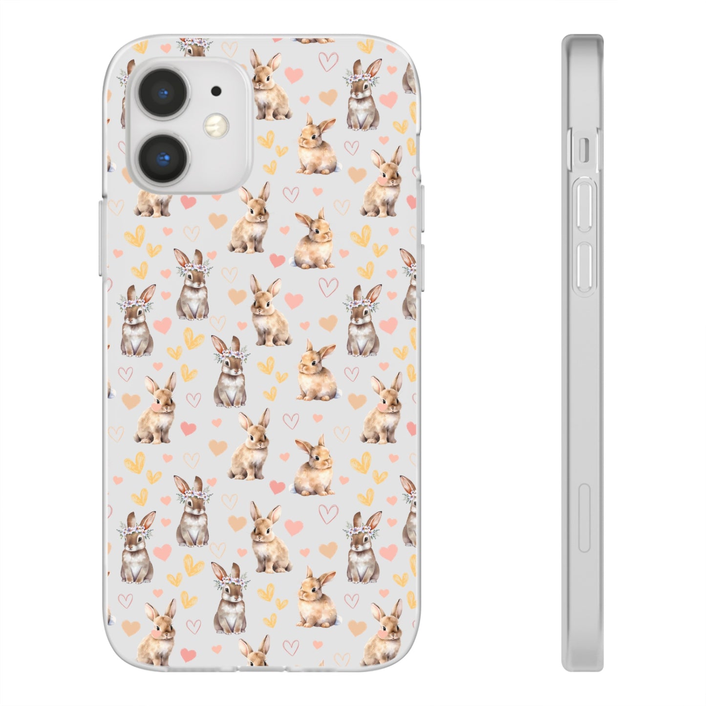 Bunny Love Flexible Phone Case iPhone Case Samsung Galaxy - Phone Case - Kristine Celestine