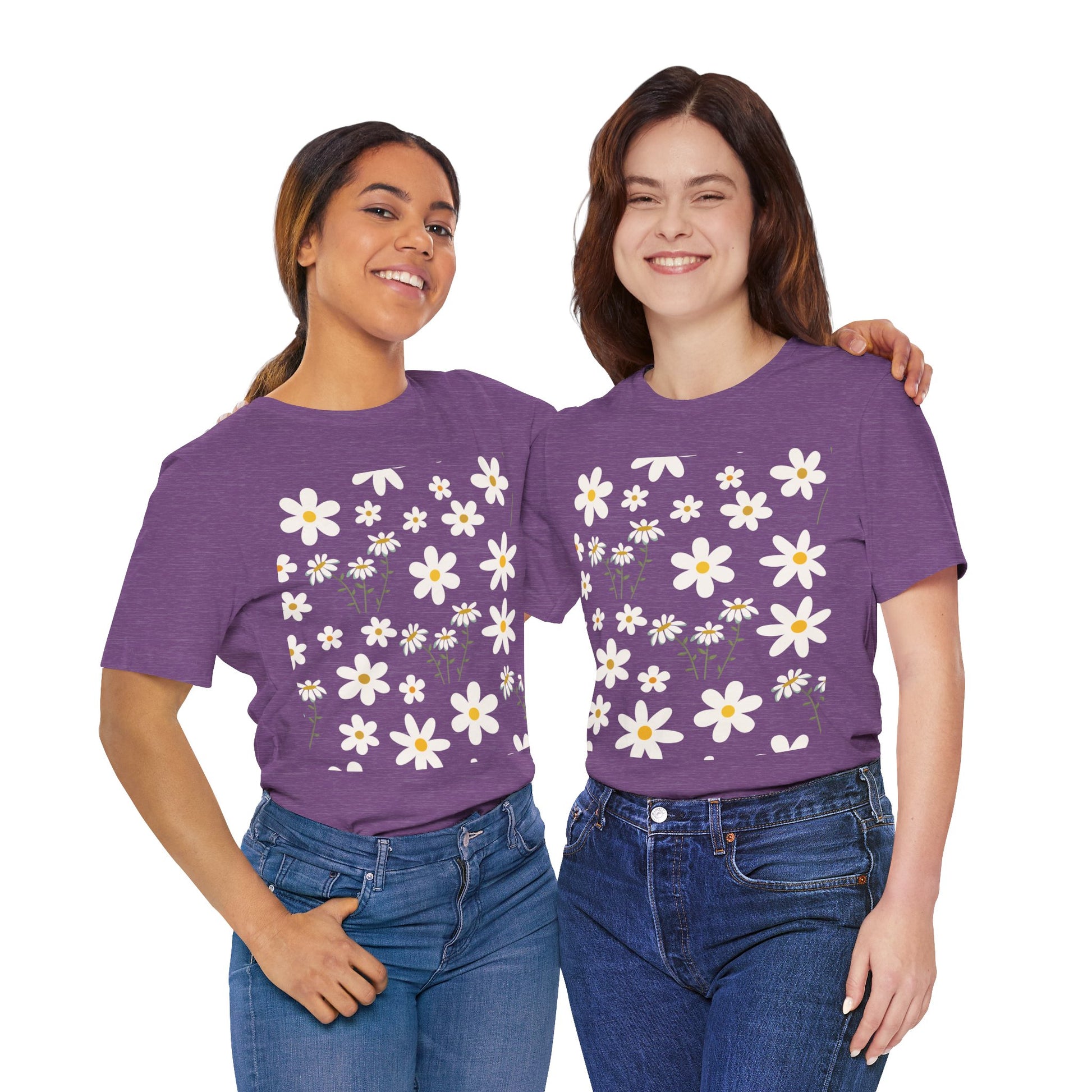 Daisy Meadow Flower Shirt - T - Shirt - Printify - Kristine Celestine