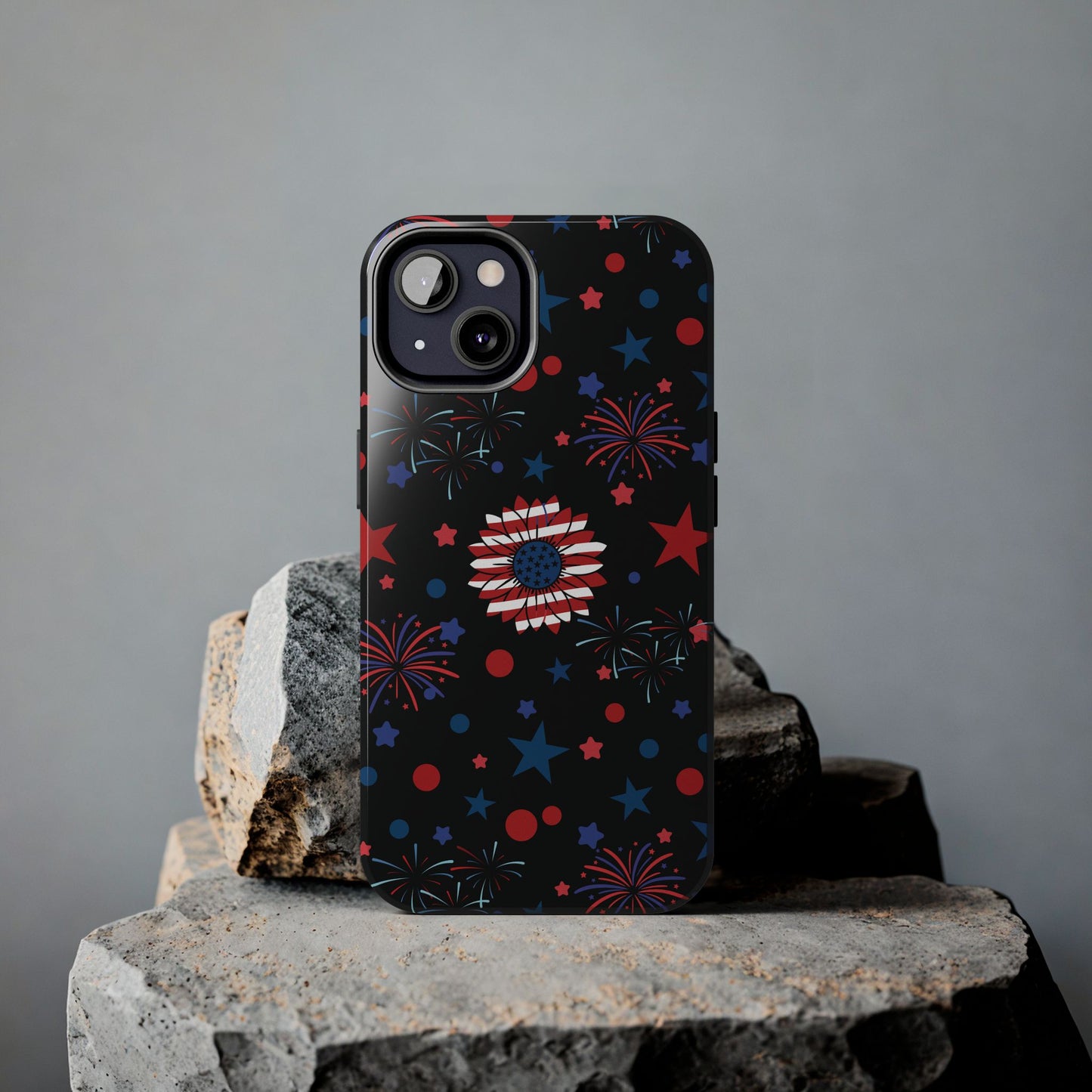 Starry Night America Tough Phone Case for iPhone and Samsung Galaxy