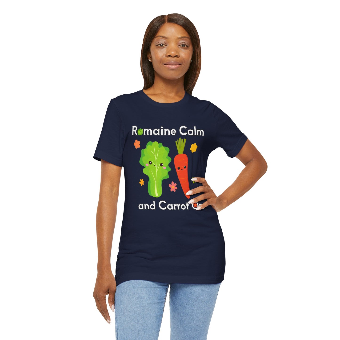 Romaine Calm and Carrot On T-Shirt