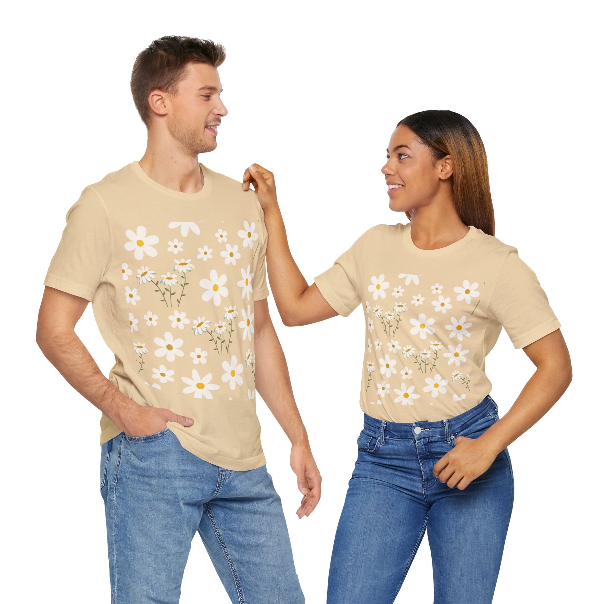 Daisy Meadow Flower Shirt - T - Shirt - Printify - Kristine Celestine