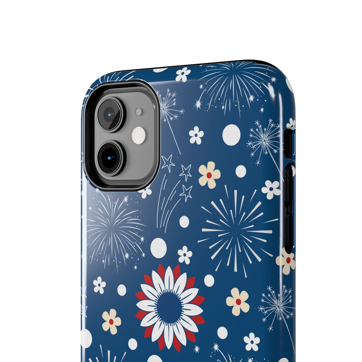 USA Daisy Fireworks Tough Phone Case for iPhone and Samsung Galaxy