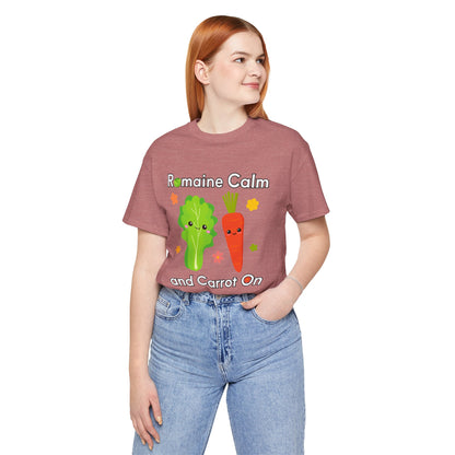 Romaine Calm and Carrot On T-Shirt