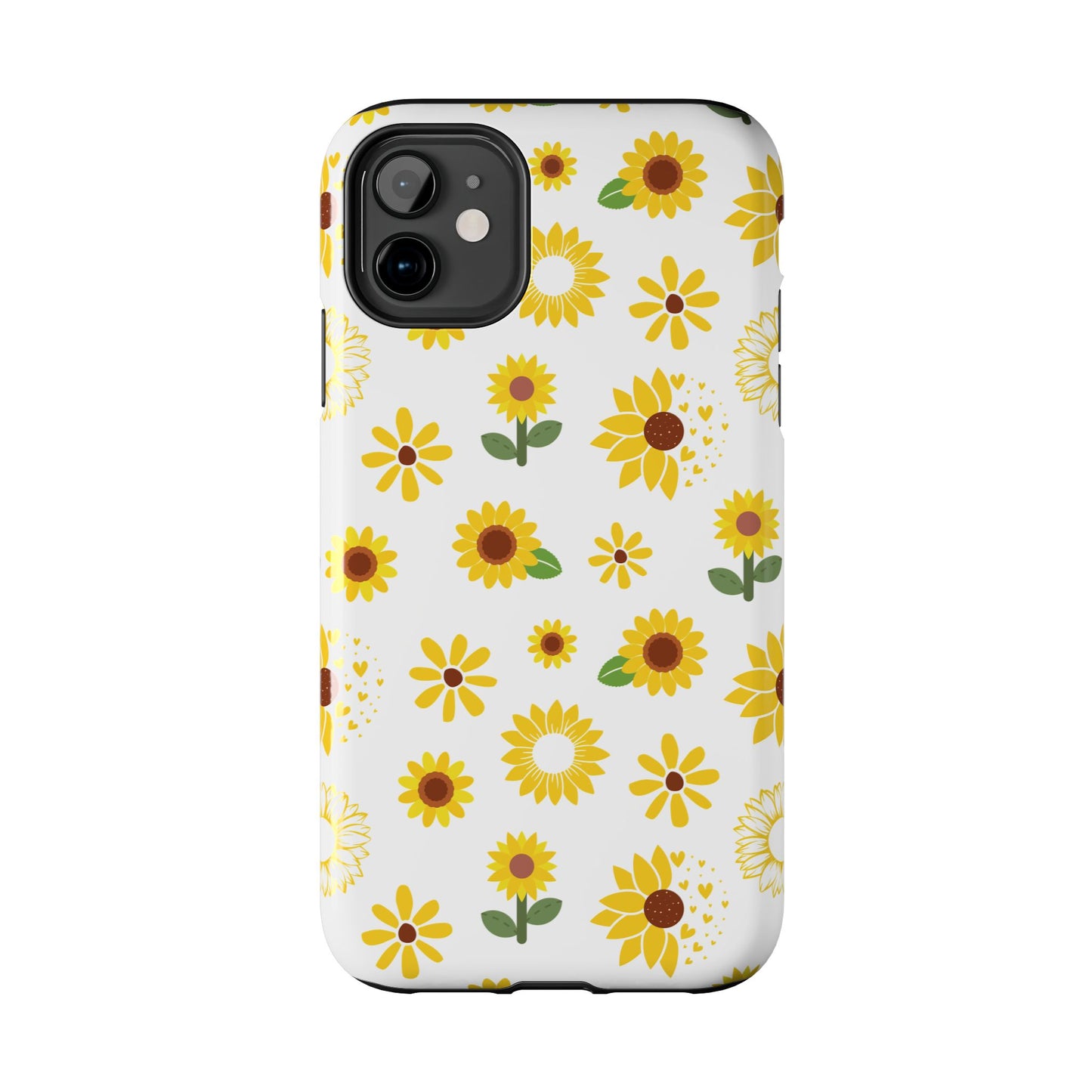 Sunflower Burst Tough Phone Case for iPhone and Samsung Galaxy