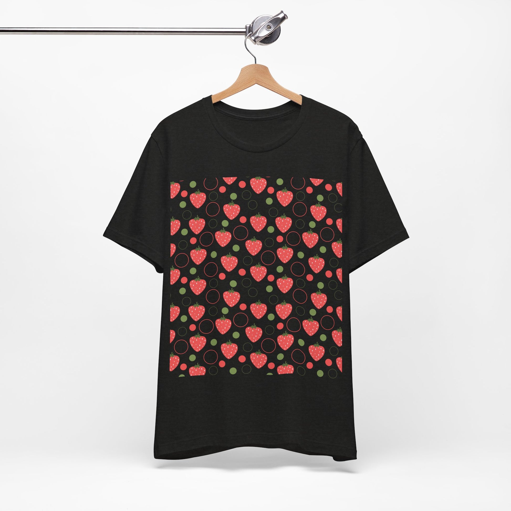 Red Strawberry Bubbles T - Shirt - T - Shirt - Kristine Celestine