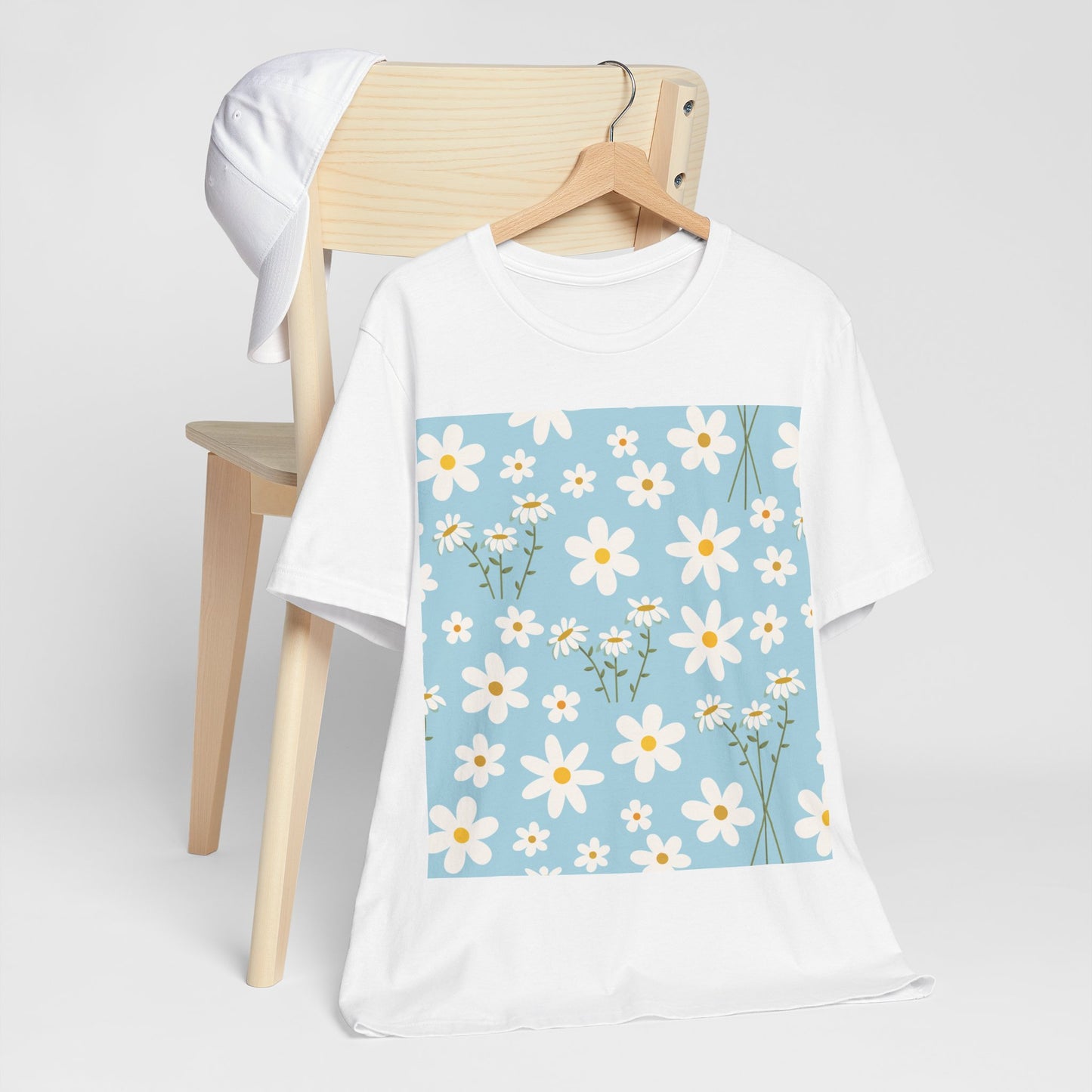 Sky Blue Daisy T - Shirt - T - Shirt - Kristine Celestine