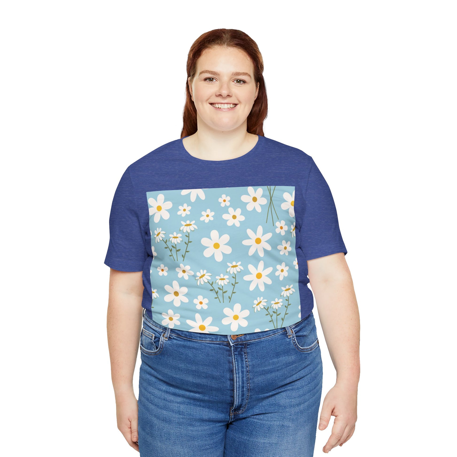 Sky Blue Daisy T - Shirt - T - Shirt - Kristine Celestine